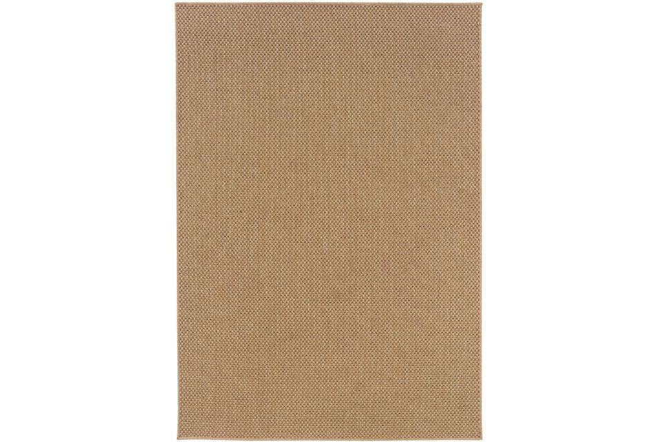 Karavia Khaki Indoor/outdoor 8x11 Area Rug