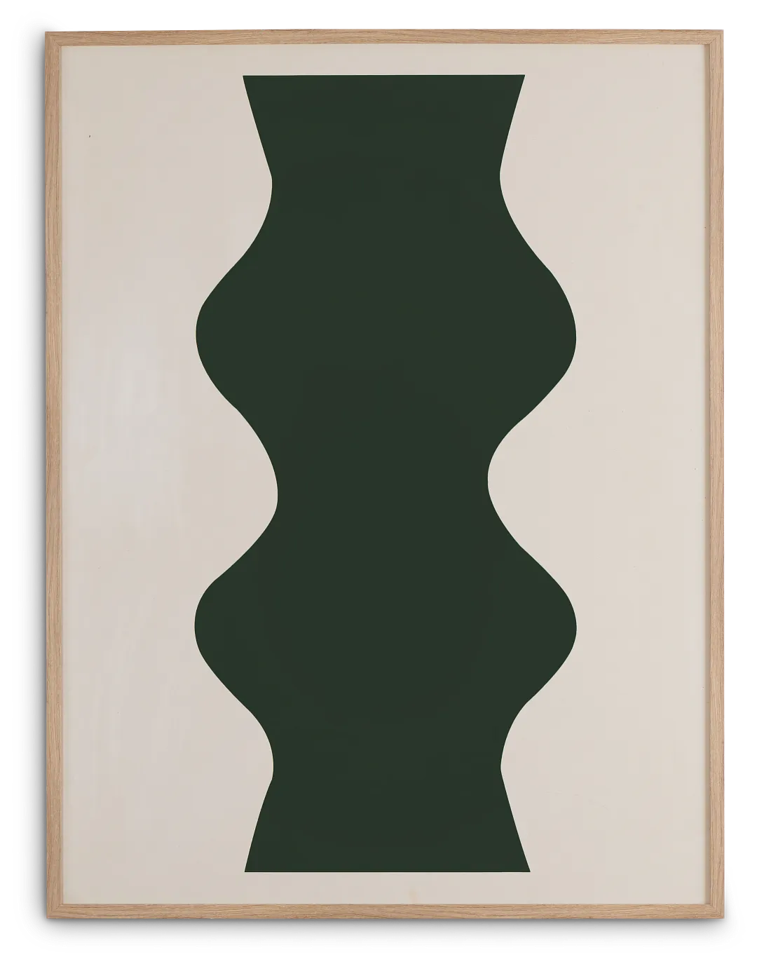 Rockie Dark Green Shadow Box Framed Wall Art