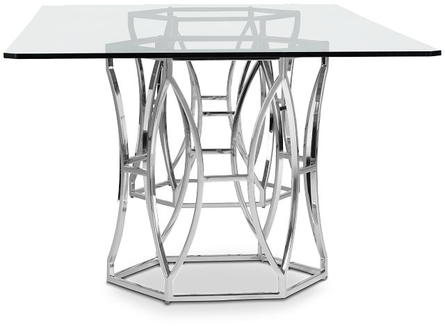 Argent Glass Rectangular Table (3)