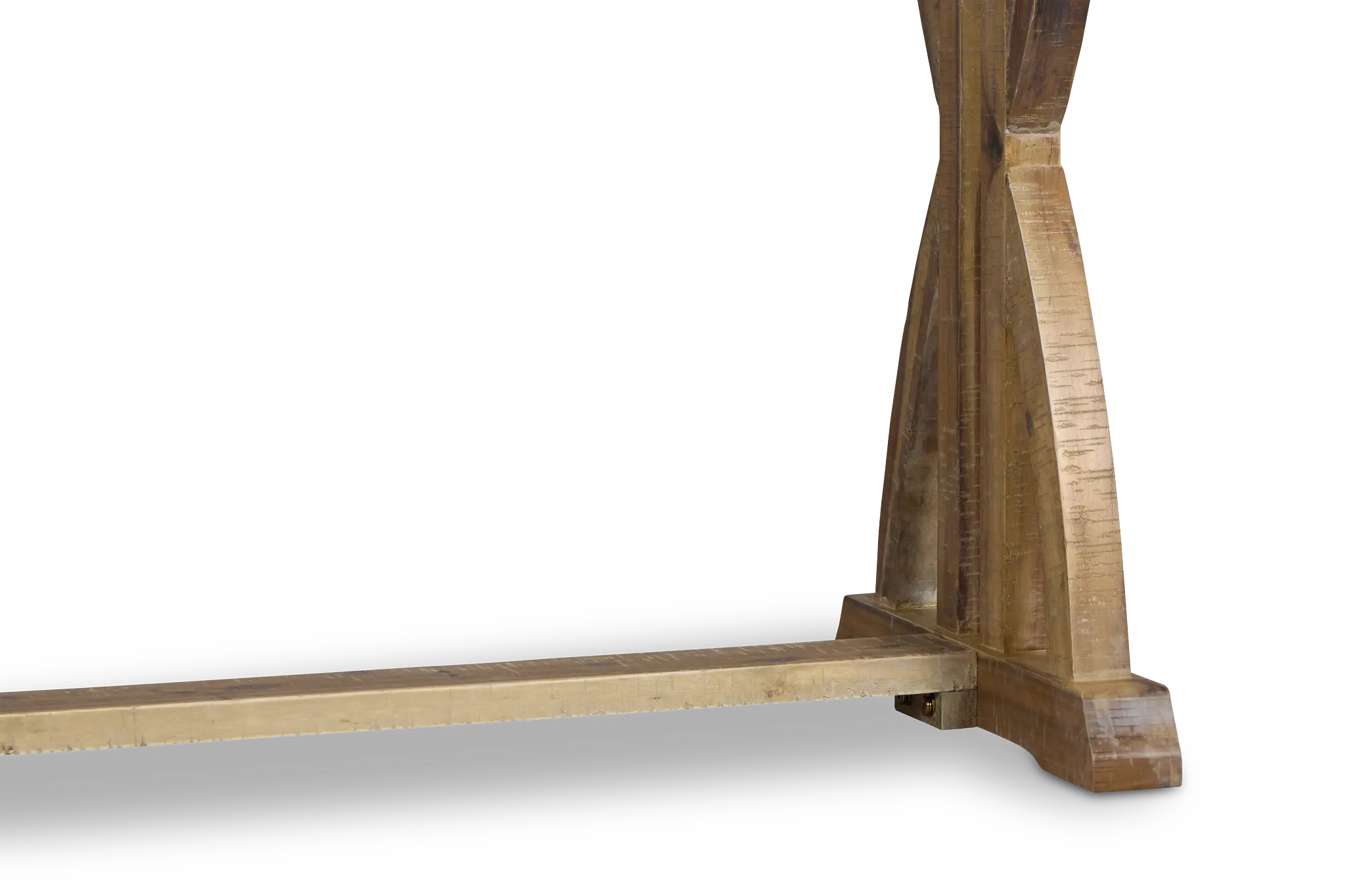 Joplin Light Tone Trestle Sofa Table Joplin Light Tone Trestle Sofa Table