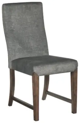 Raehurst Dark Gray Upholstered Side Chair Raehurst Dark Gray Upholstered Side Chair