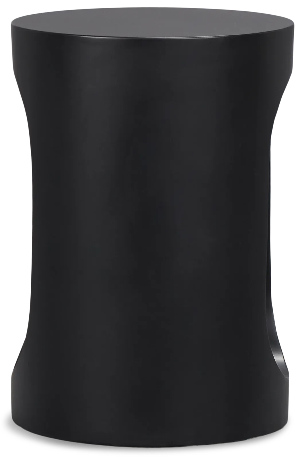 Kylani Black Round End Table