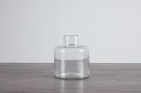 Skokie Clear Medium Vase