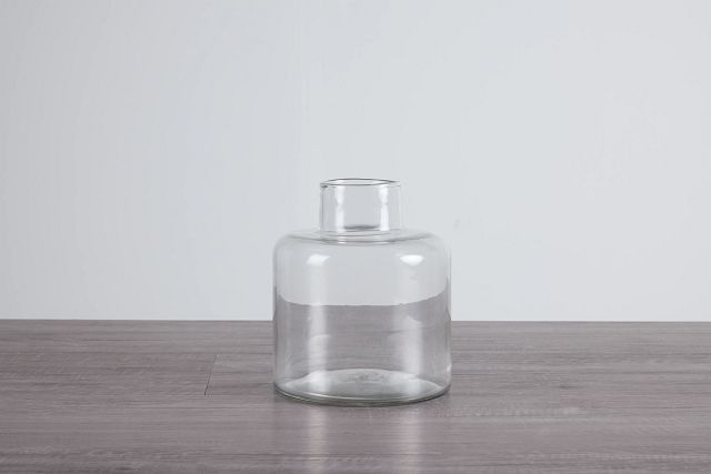 Skokie Clear Medium Vase