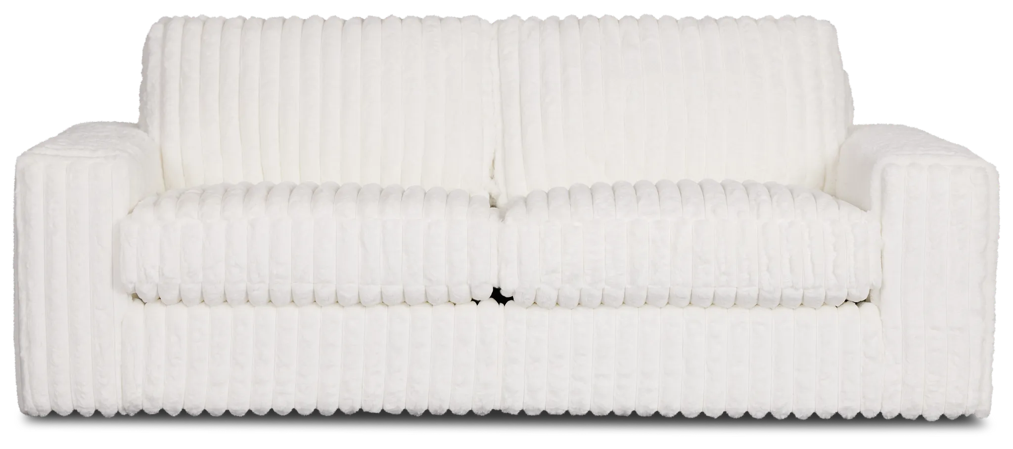 Teddy White Fabric Sofa