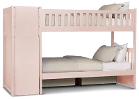 Charleston Pink Step Storage Bunk Bed