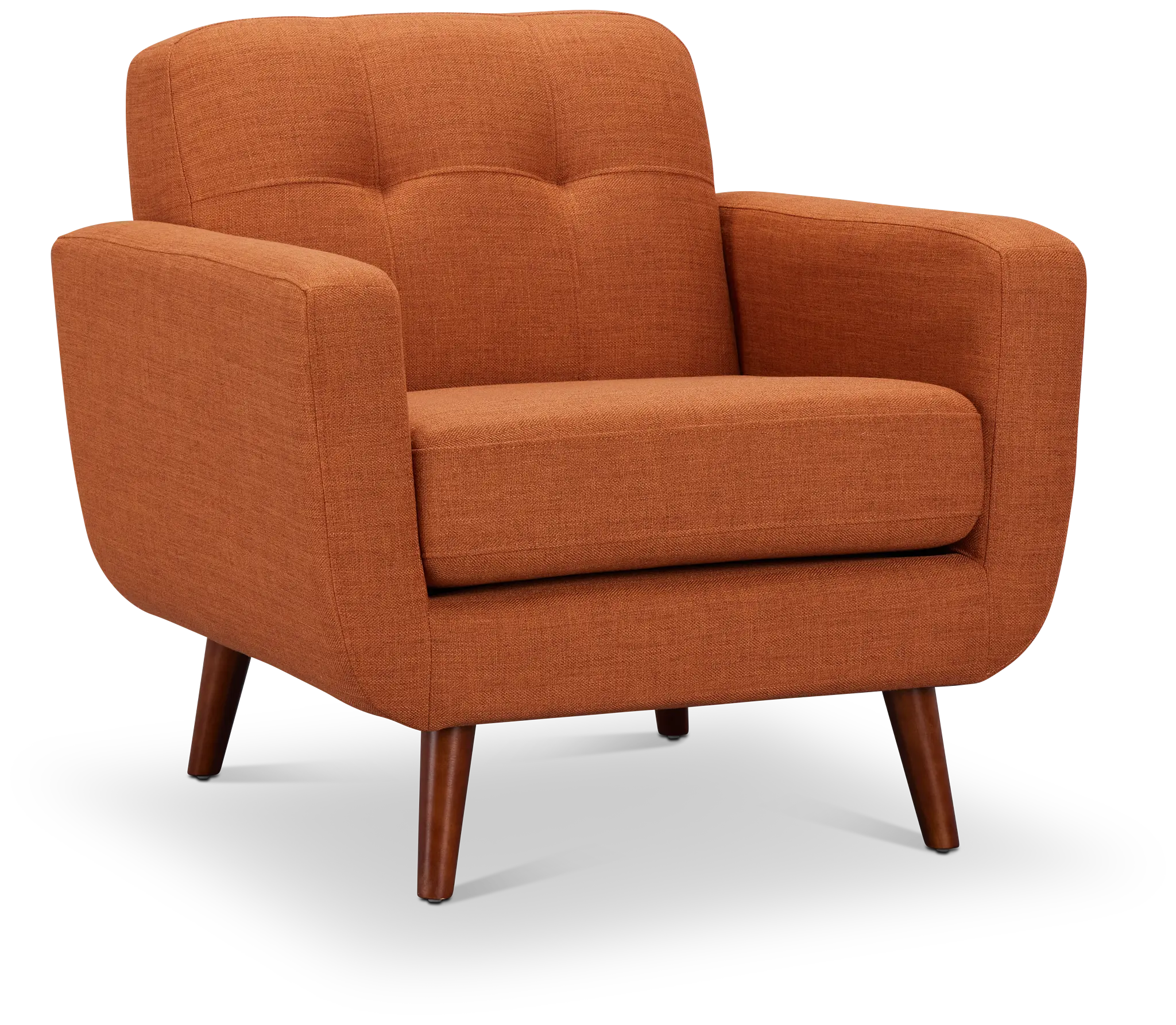 Raya Orange Fabric Chair Raya Orange Fabric Chair