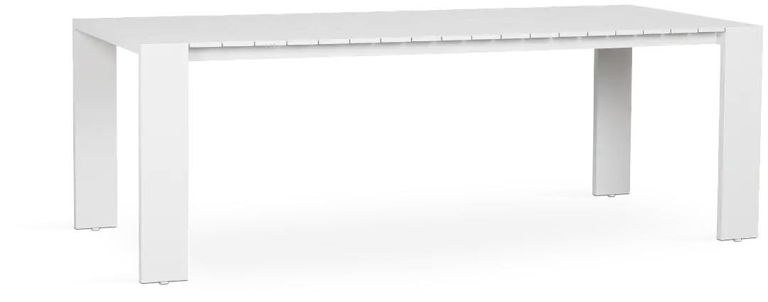 Sunrise White 86" Rectangular Table Sunrise White 86" Rectangular Table