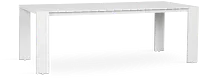 Sunrise White 86" Rectangular Table
