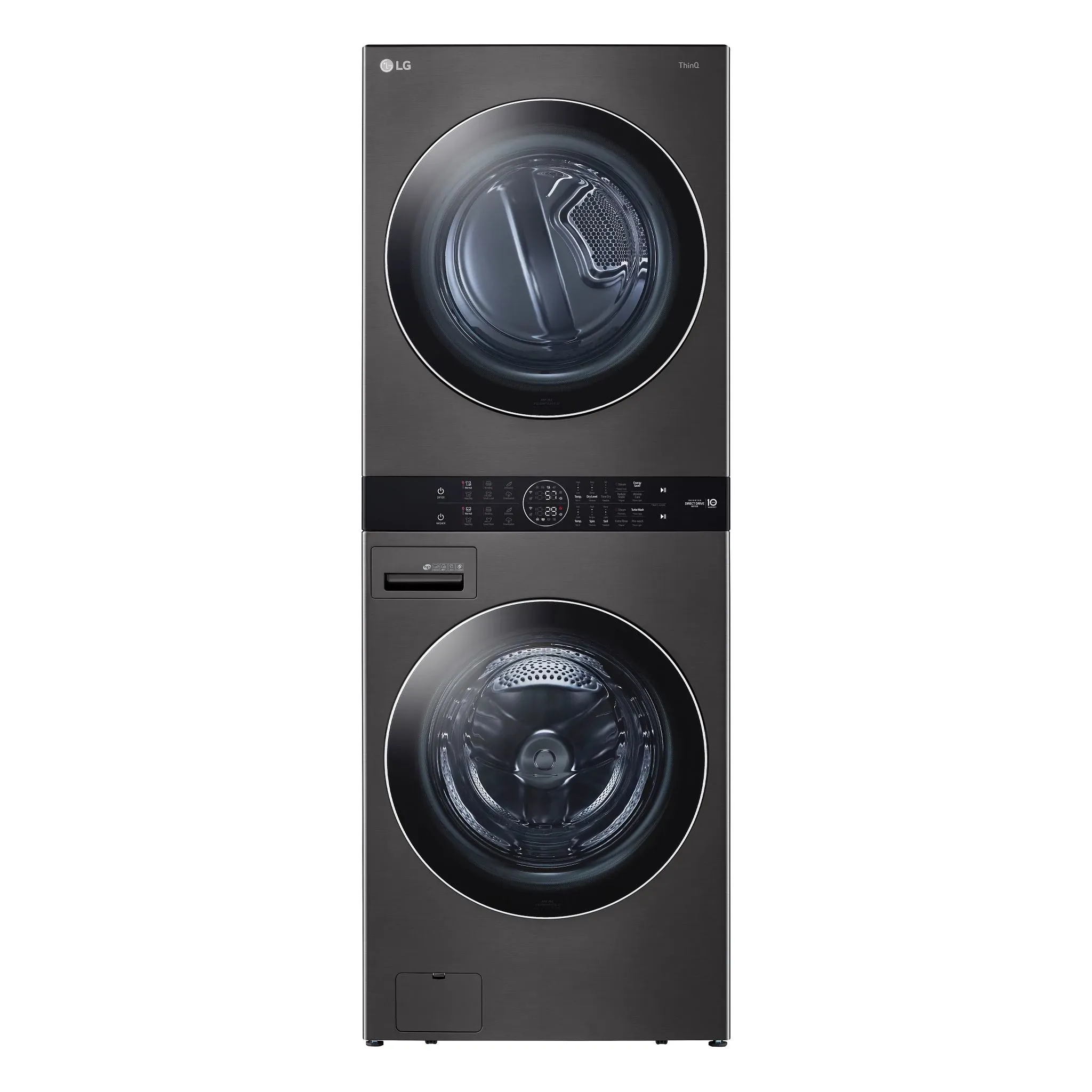 Lg 200 Series Black Electric Laundry Center
