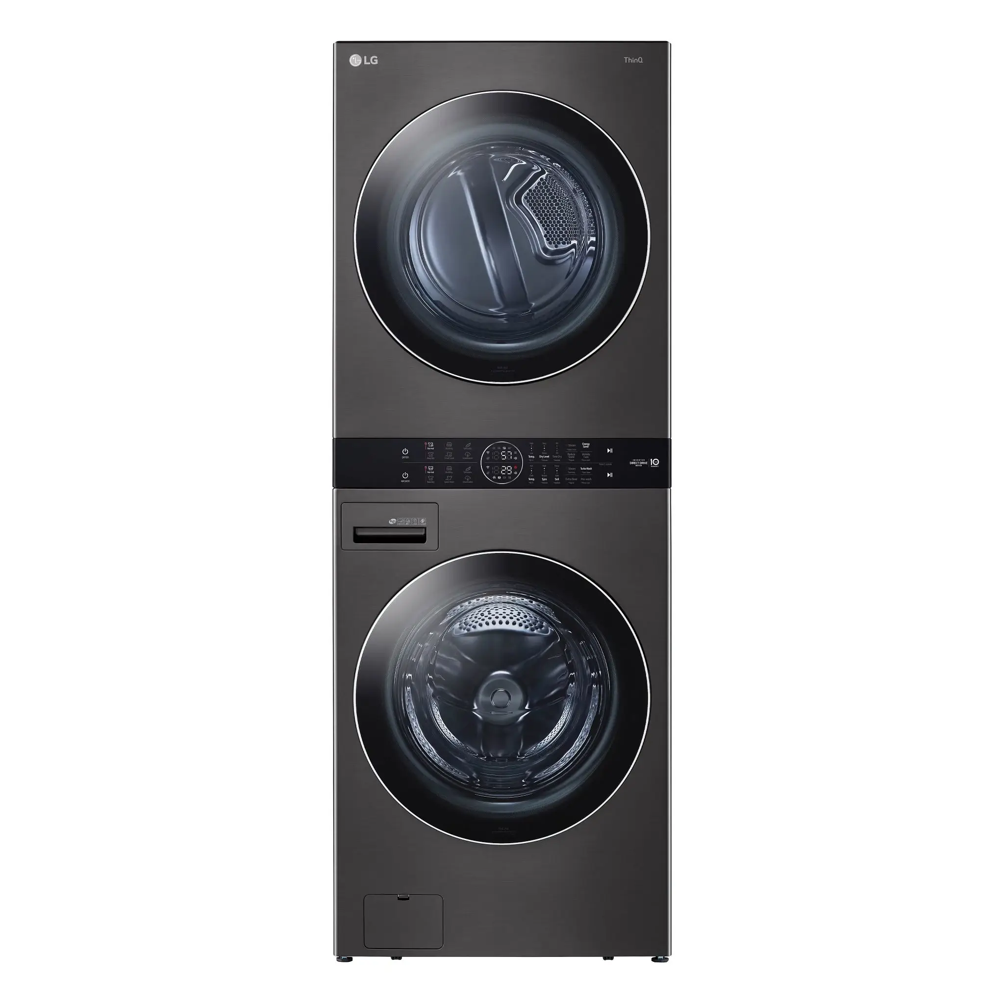 Lg 200 Series Black Electric Laundry Center Lg 200 Series Black Electric Laundry Center