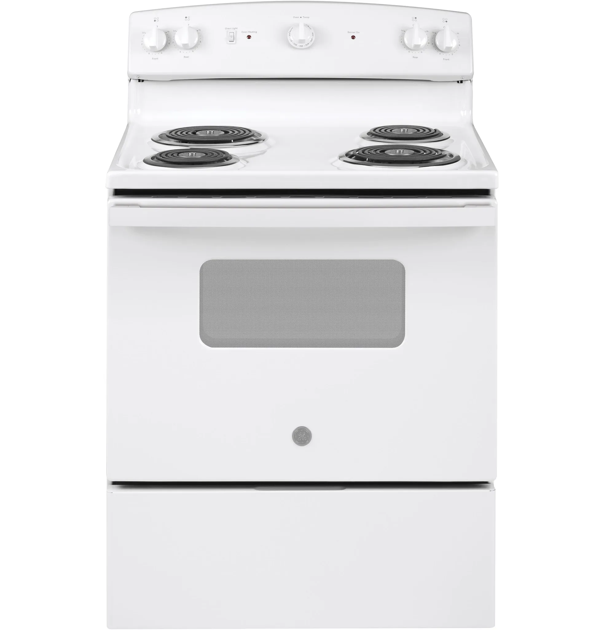 Ge 160 Series White 30" Electric Range