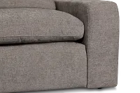 Drift Dark Gray Fabric Medium Dual Power 2-arm Reclining Sectional