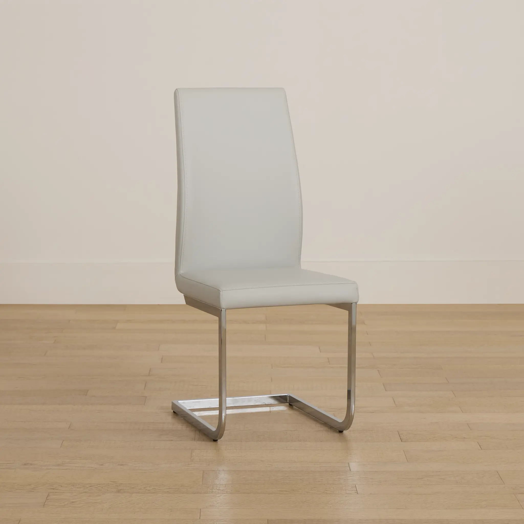 Axel Light Gray Upholstered Side Chair Axel Light Gray Upholstered Side Chair