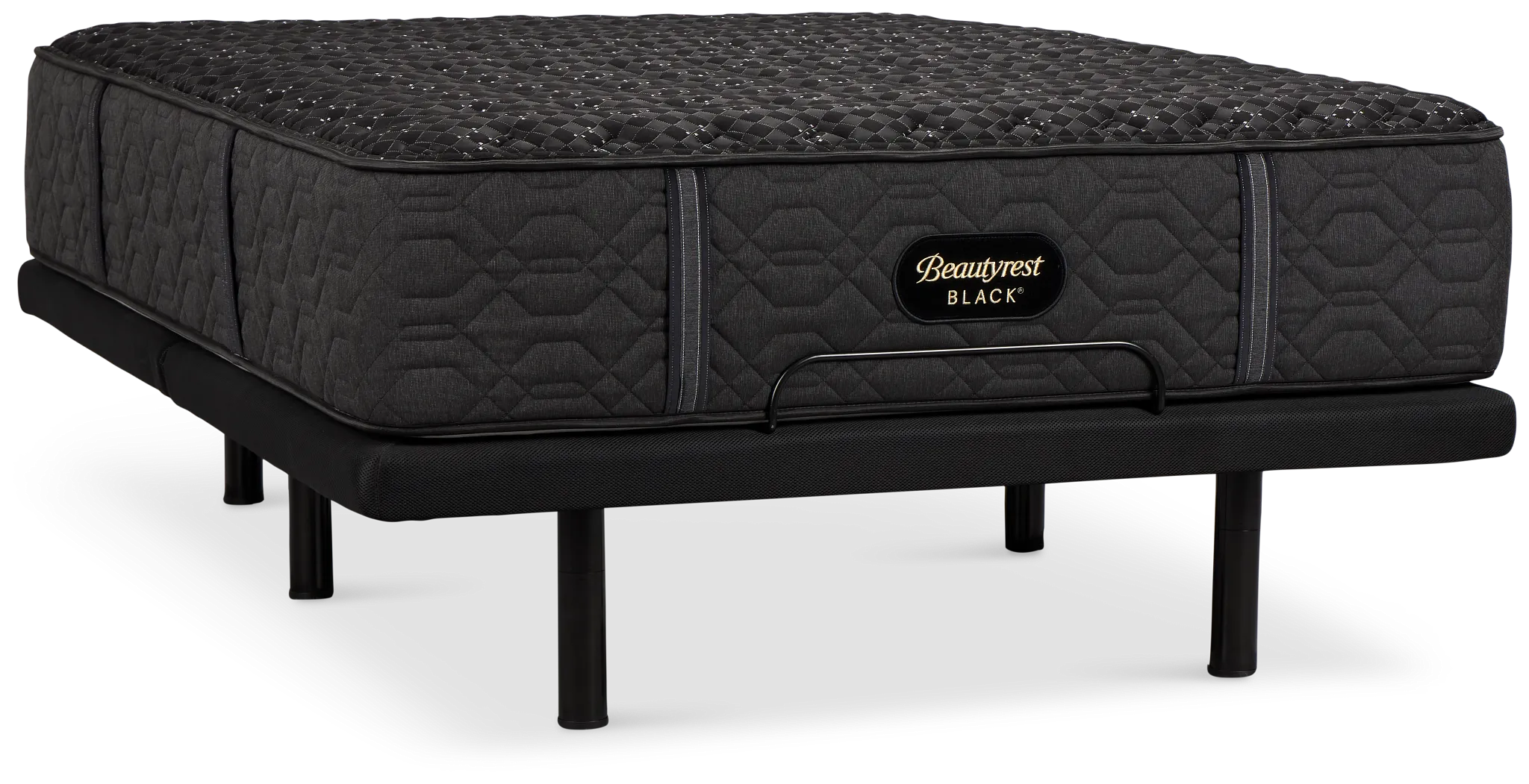 Beautyrest Black Series Three Extra Firm Deluxe Adjustable Mattress Set