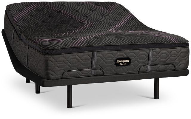 Beautyrest Black Series Two Plush Pillow Top Plus Adjustable Mattress Set