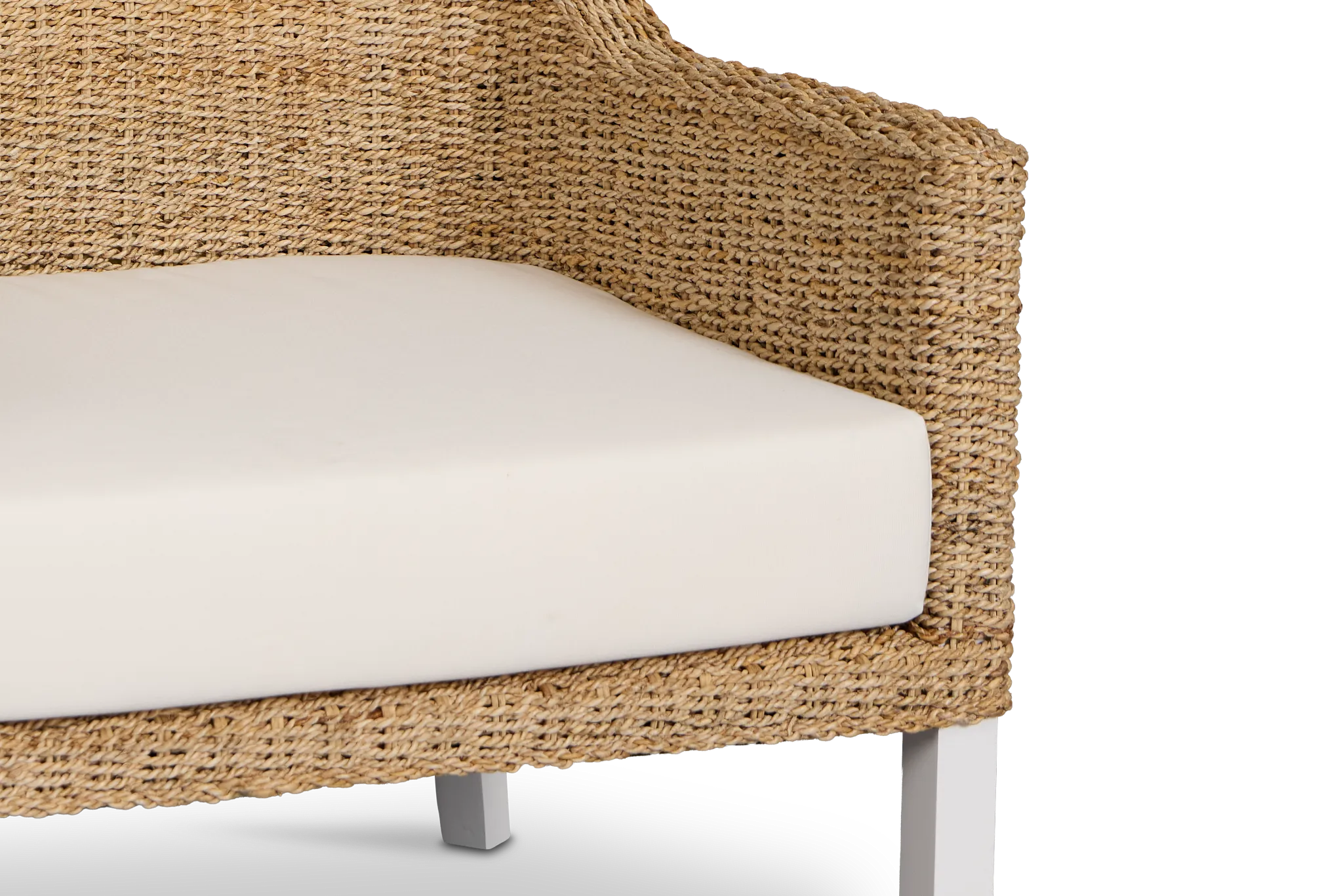 Marley Light Tone Woven Accent Chair