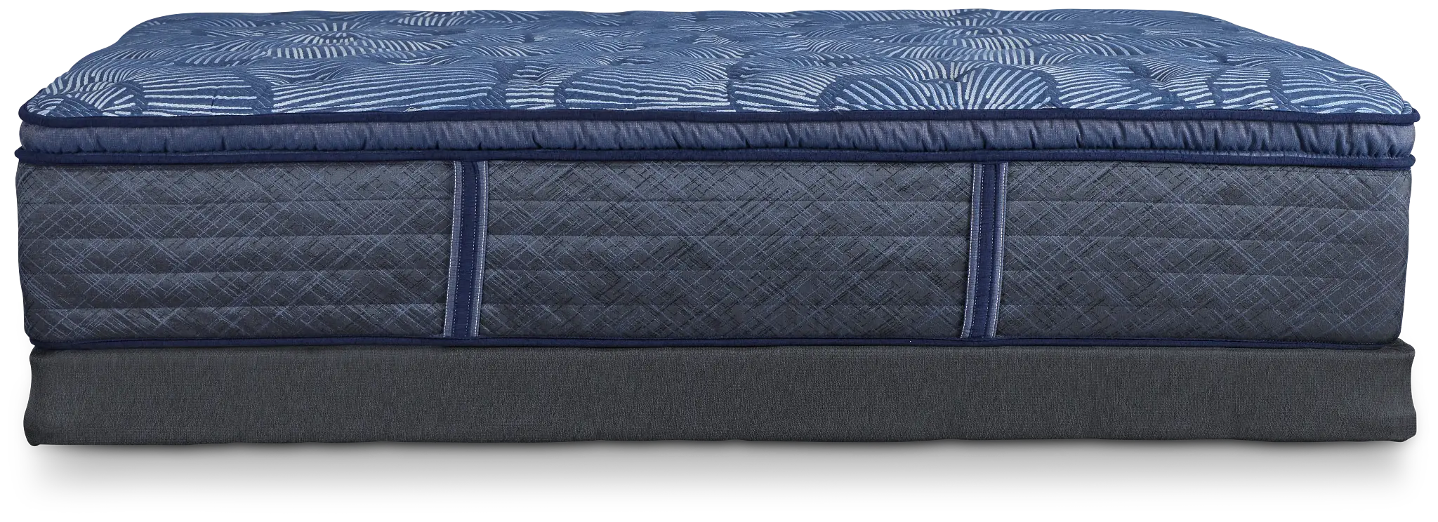 Serta Perfect Sleeper Cobalt Calm Plush Low-profile Mattress Set Serta Perfect Sleeper Cobalt Calm Plush Low-profile Mattress Set