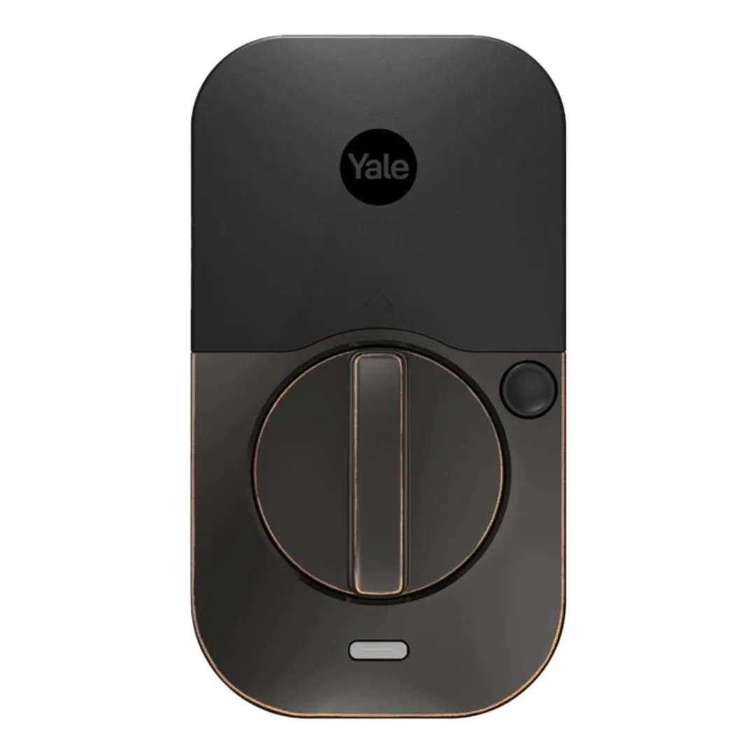 Yale Pro 2 Pushbutton Bluetooth Bronze Key-free Keypad Door Lock