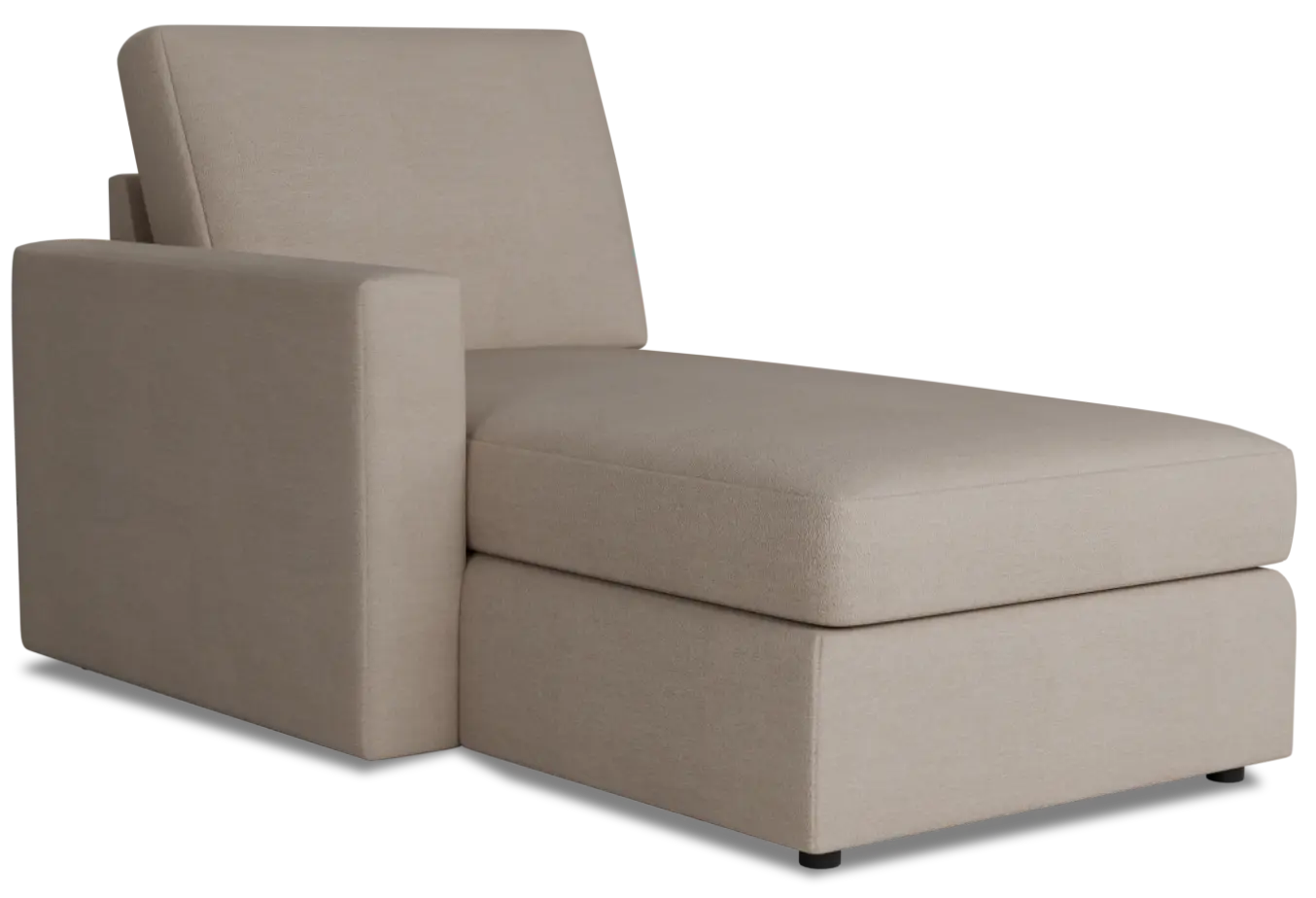 Citymod Beige Fabric Left Chaise Citymod Beige Fabric Left Chaise