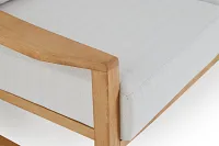 Tobago Light Tone Sofa With Gray Cushions