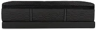 Beautyrest Black Series Two Plush Pillow Top Low-profile Mattress Set