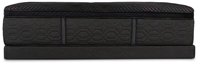 Beautyrest Black Series Two Plush Pillow Top Low-profile Mattress Set