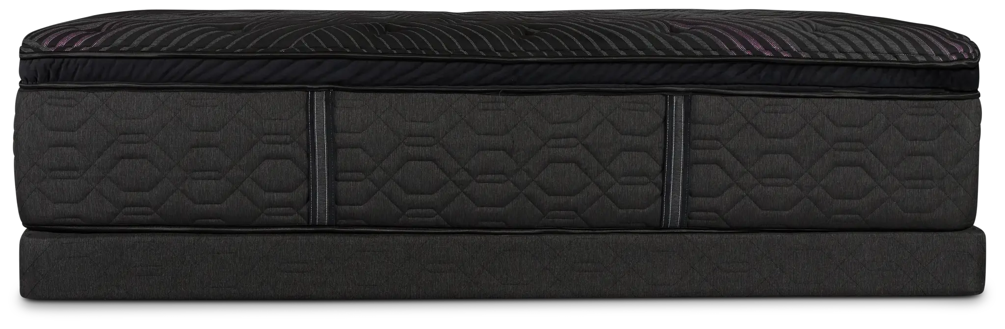 Beautyrest Black Series Two Plush Pillow Top Low-profile Mattress Set Beautyrest Black Series Two Plush Pillow Top Low-profile Mattress Set