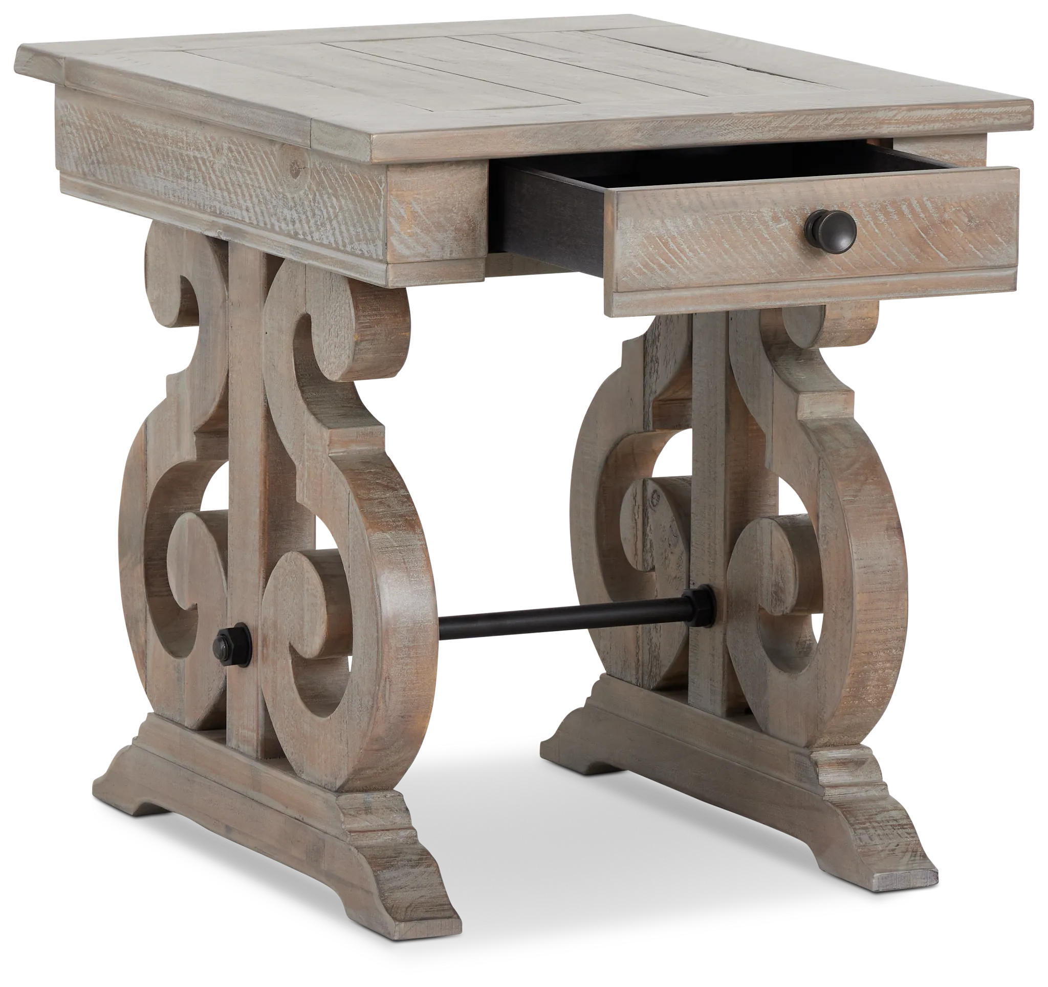 Sonoma Light Tone Storage End Table