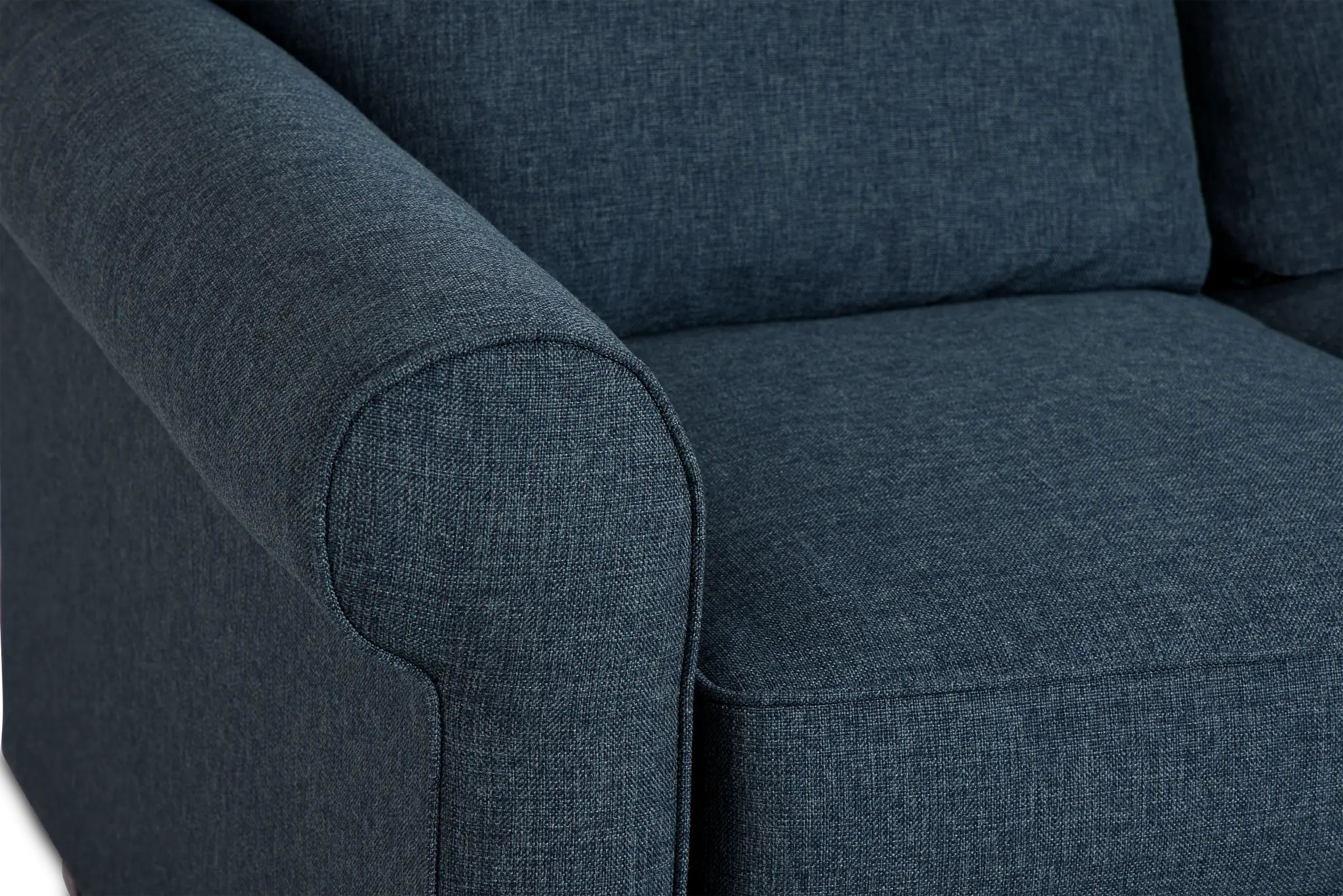 Cameron Blue Fabric Loveseat Cameron Blue Fabric Loveseat