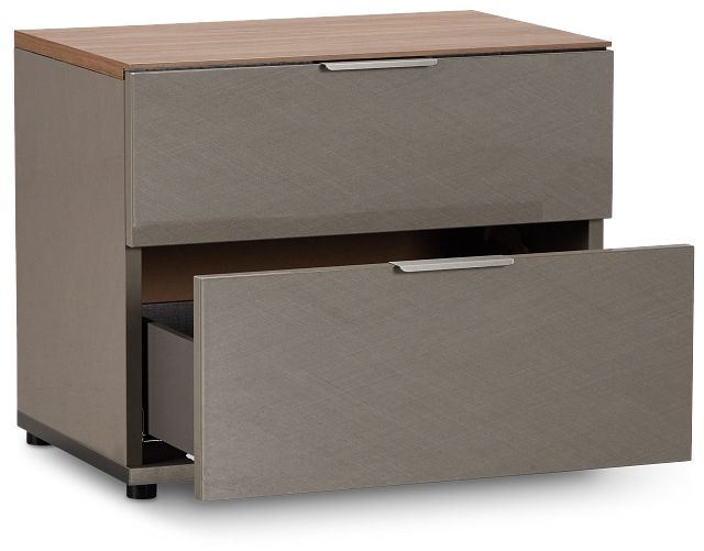 Palermo Two-tone Nightstand