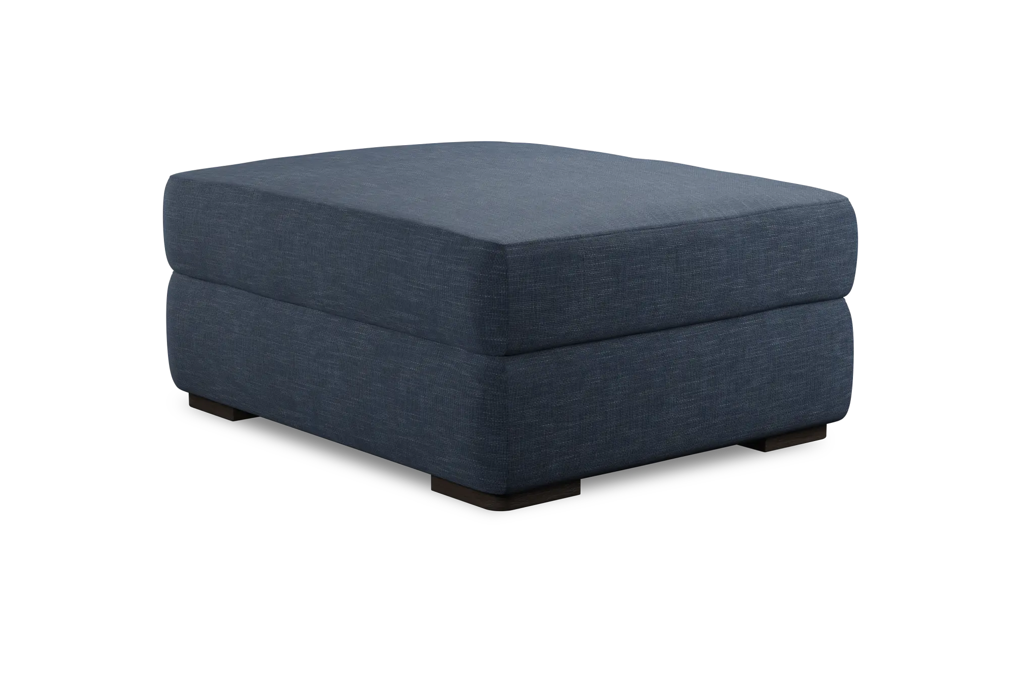 Edgewater Elevation Dark Blue Ottoman Edgewater Elevation Dark Blue Ottoman