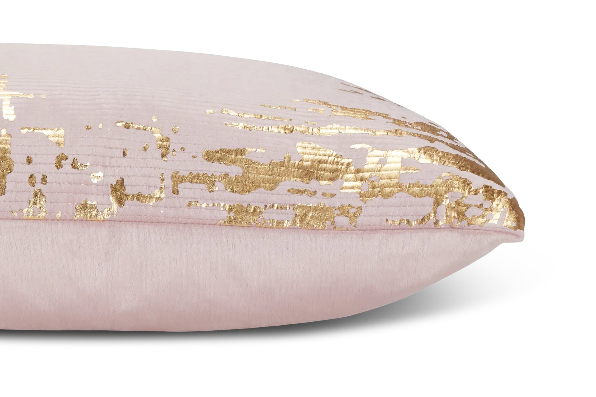 Langley Light Pink Velvet Lumbar Accent Pillow Langley Light Pink Velvet Lumbar Accent Pillow