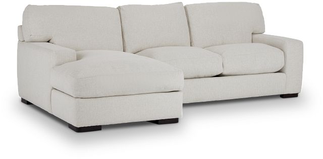 Veronica White Down Left Chaise Sectional (0)