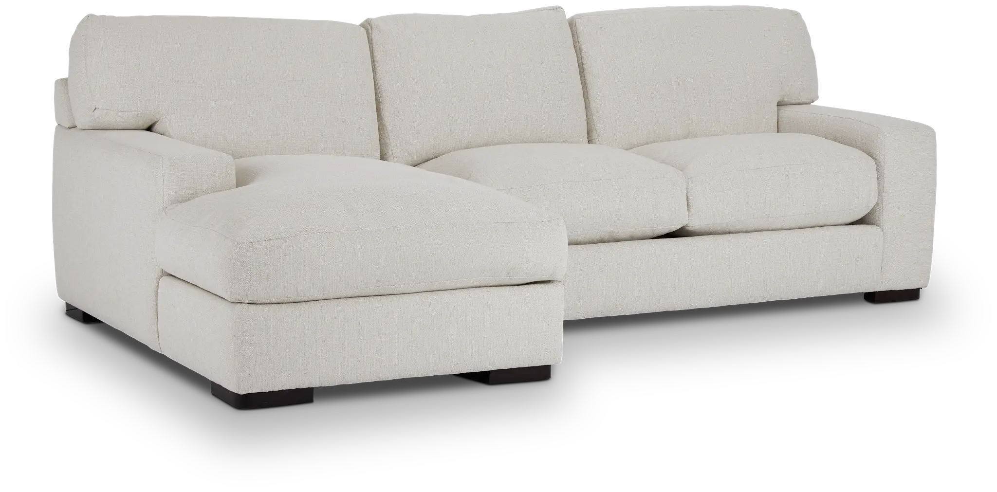 Veronica White Down Left Chaise Sectional Veronica White Down Left Chaise Sectional