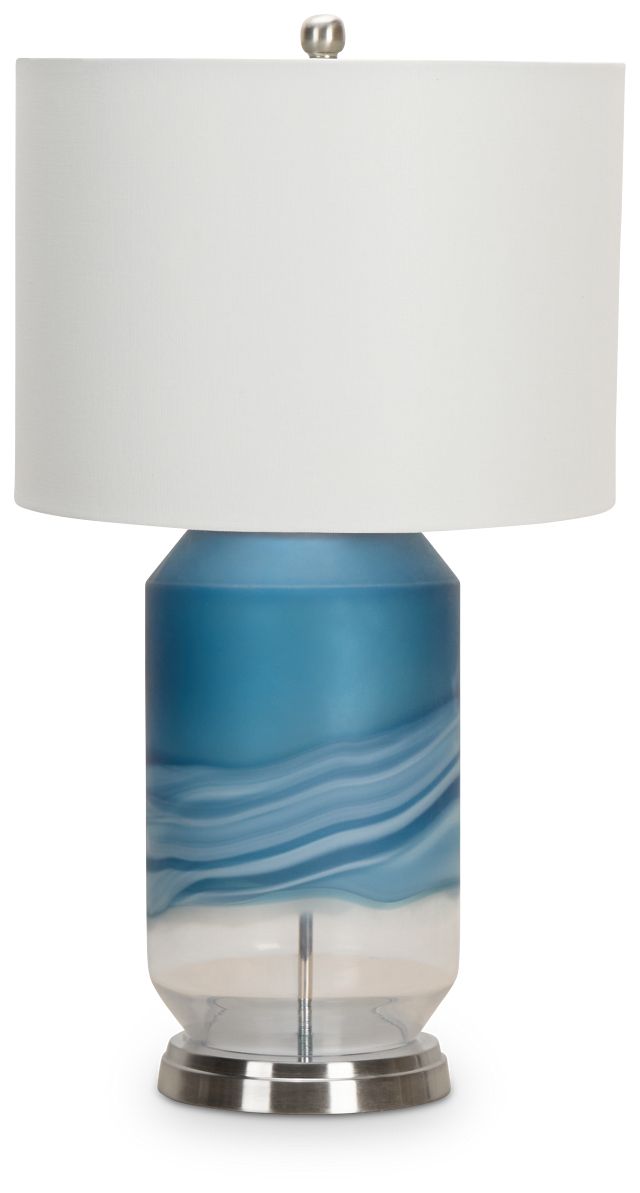 Aldo Blue Table Lamp