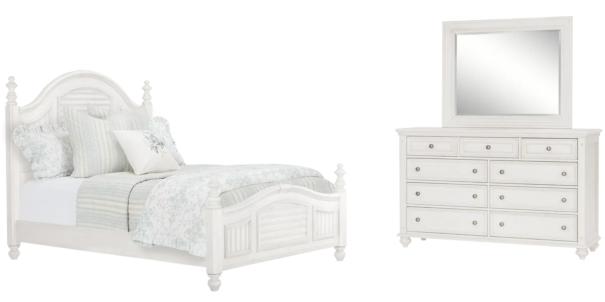 Savannah Ivory Poster Bedroom