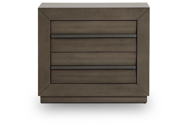 Zurich Gray Nightstand