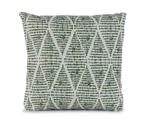 Foster Green 20" Indoor/outdoor Square Accent Pillow
