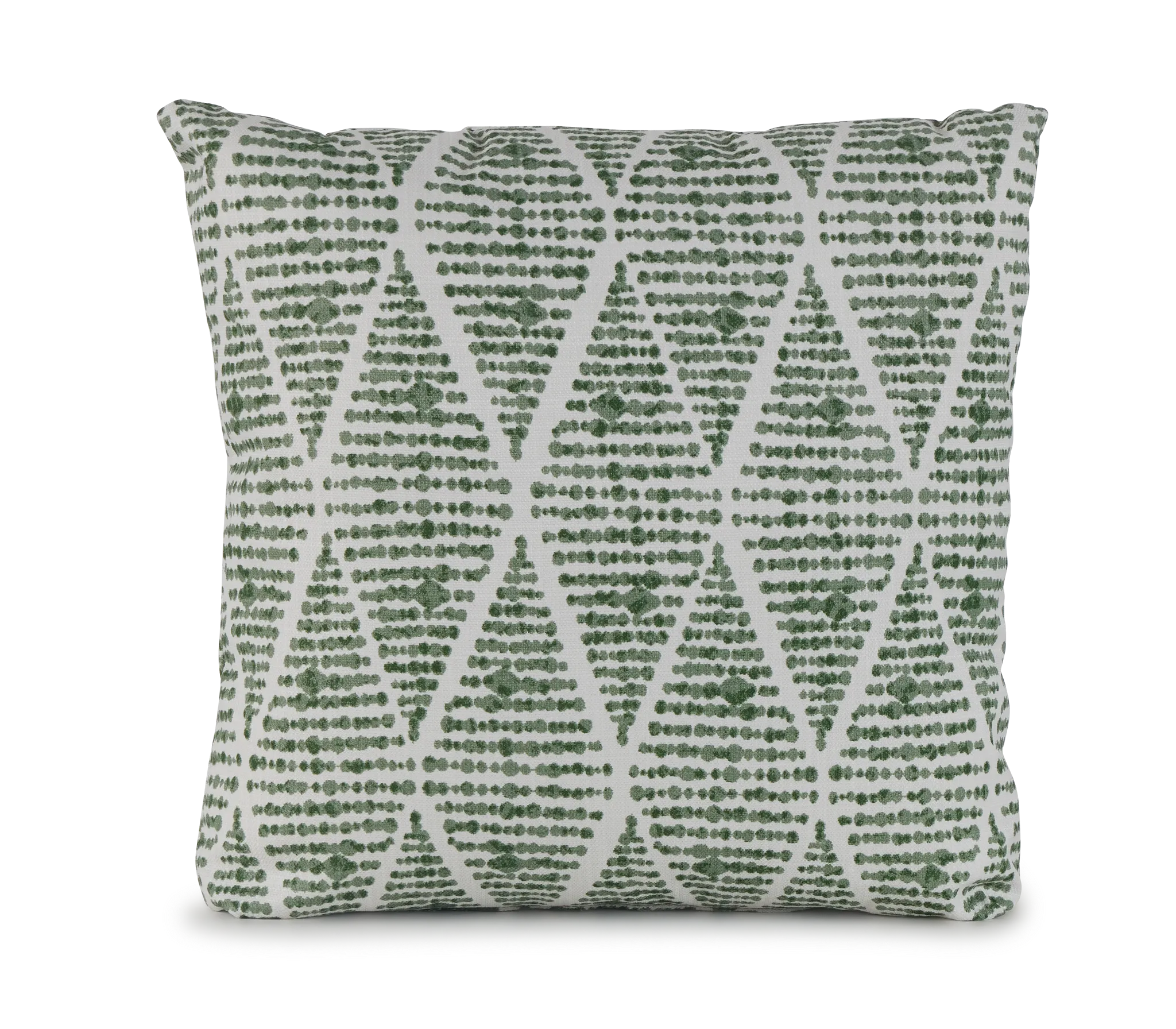 Foster Green 20" Indoor/outdoor Square Accent Pillow