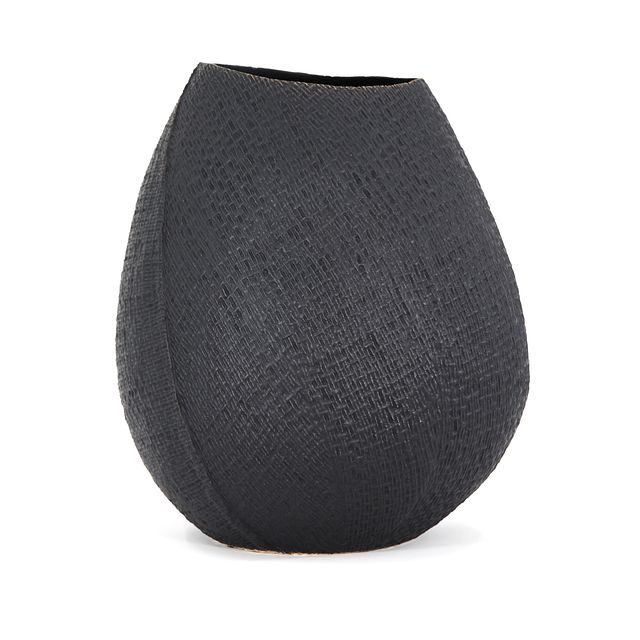 Fawn Black Vase