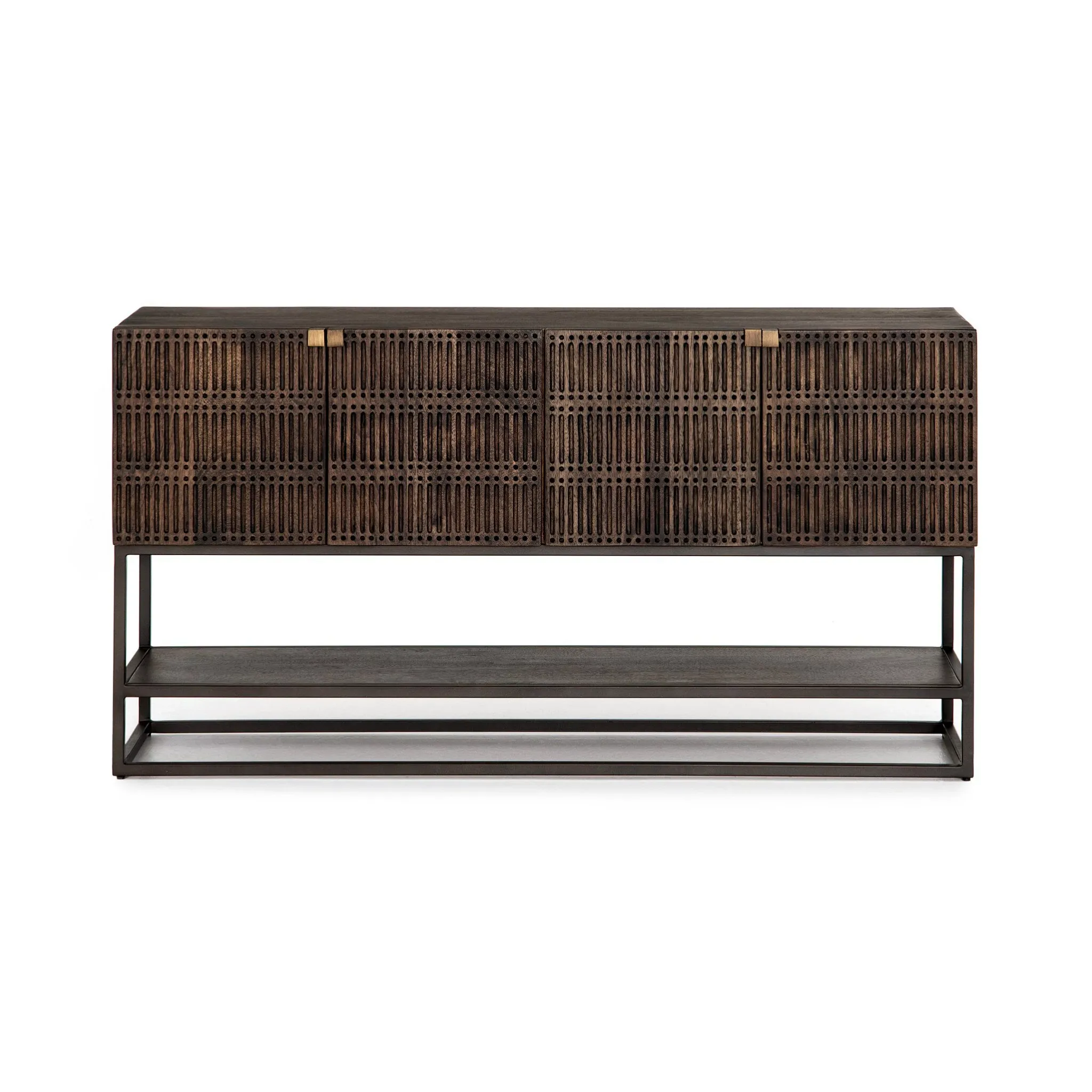 Four Hands Kelby Dark Tone Tv Stand