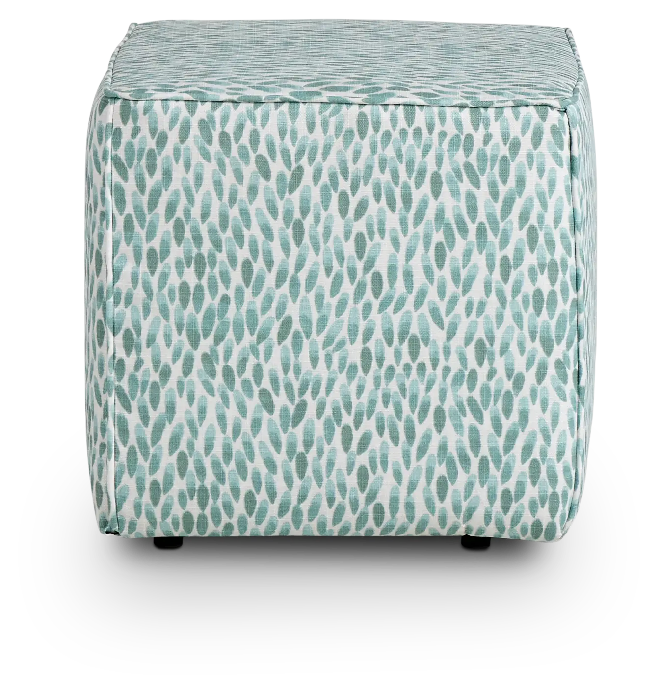 Lotus Light Blue Indoor/outdoor Accent Ottoman Lotus Light Blue Indoor/outdoor Accent Ottoman