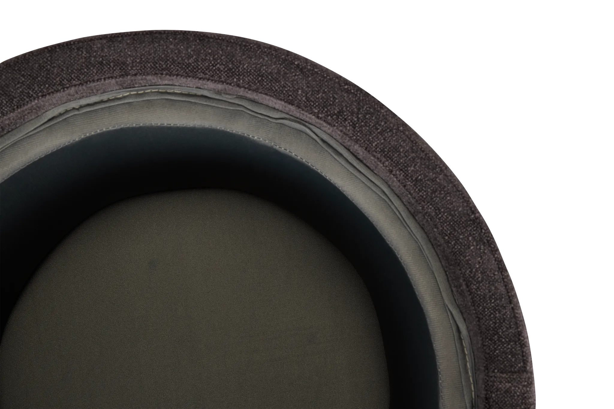 Kristen Dark Gray Small Storage Accent Ottoman