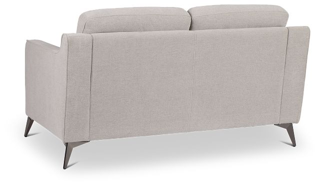 Talia Gray Fabric Loveseat
