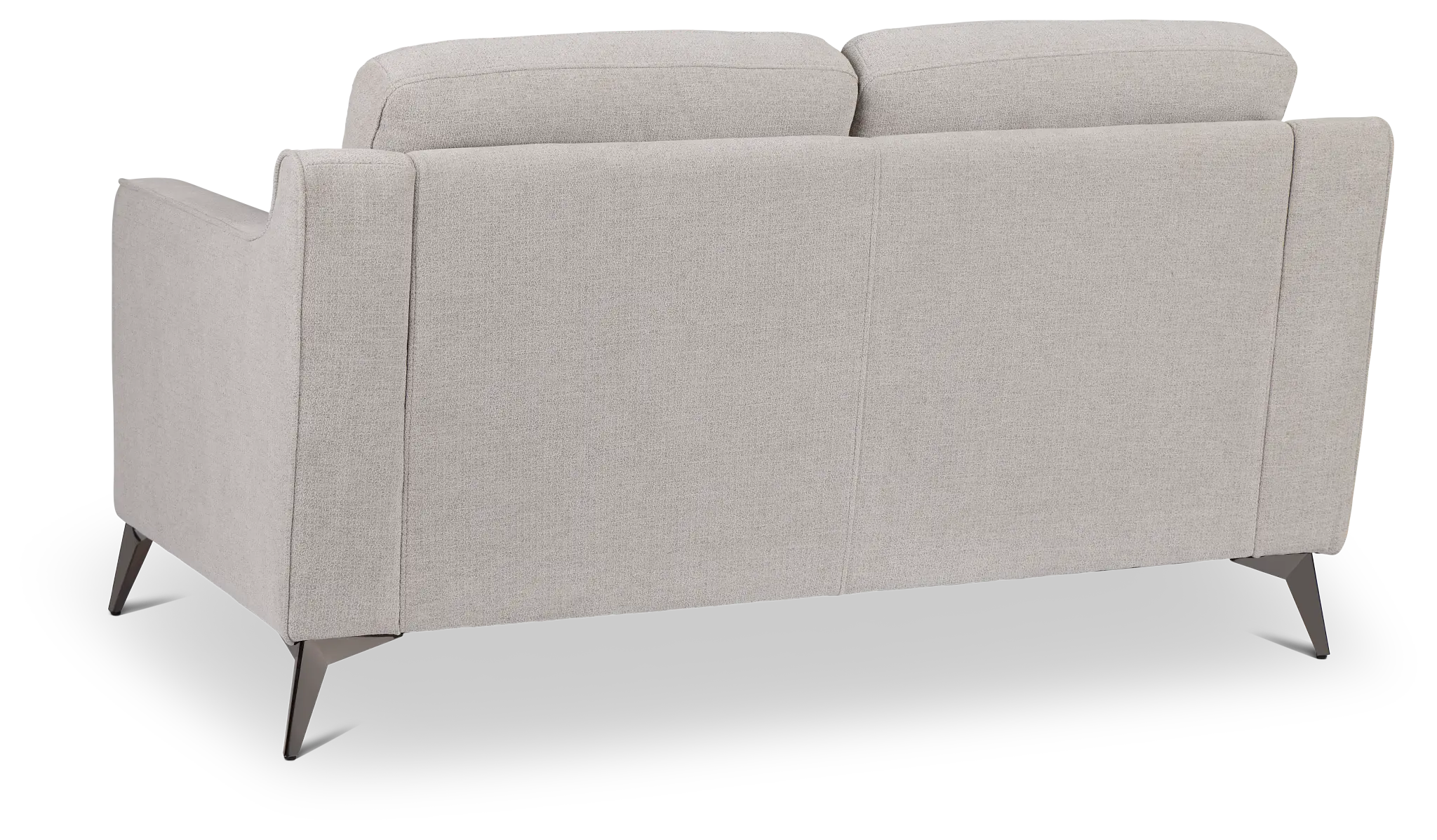 Talia Gray Fabric Loveseat Talia Gray Fabric Loveseat