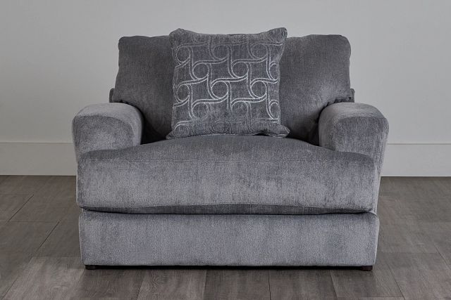 Aria Gray Fabric Chair