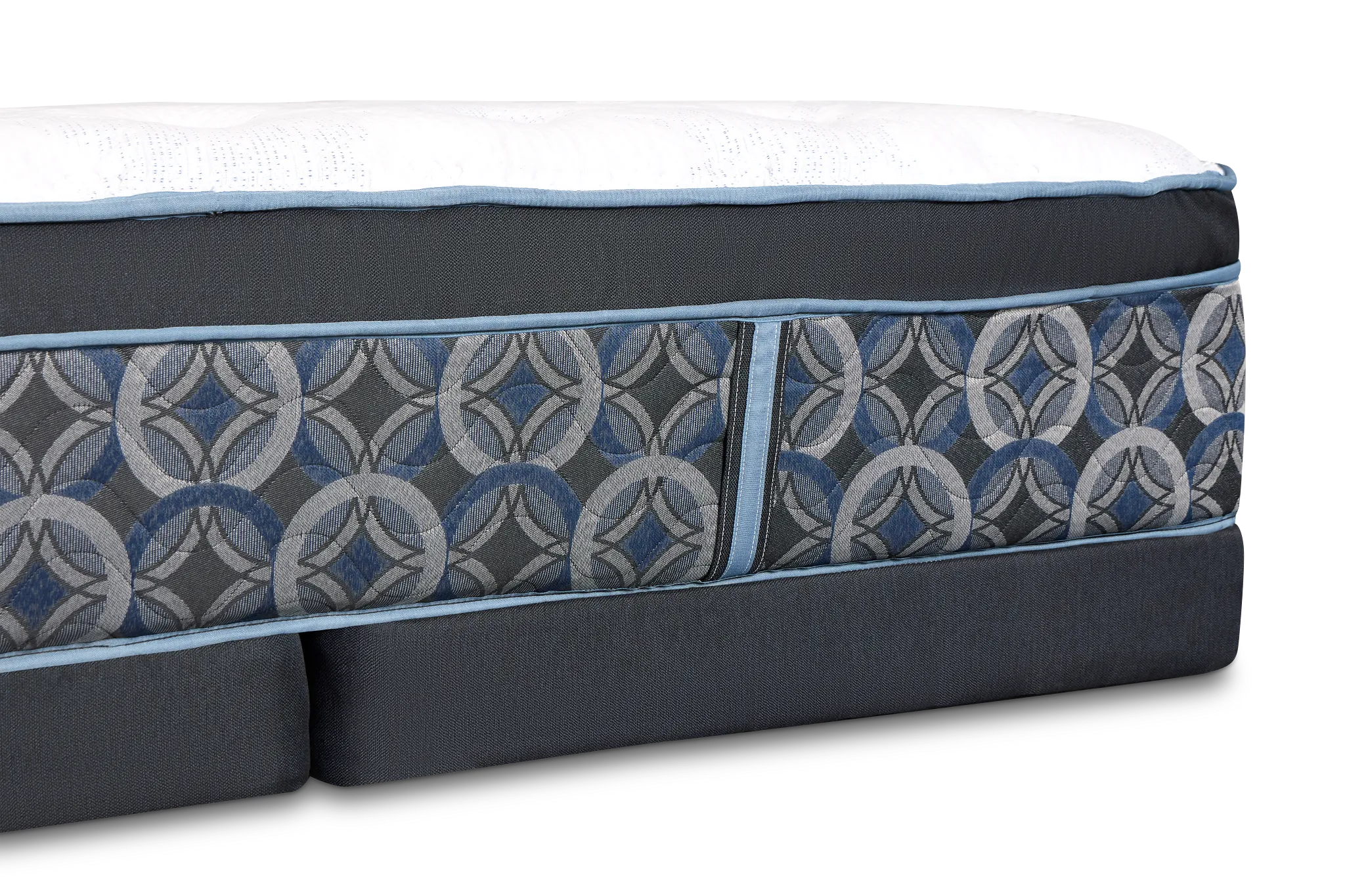 Perfect Sleeper Bay City Plush Low-profile Mattress Set