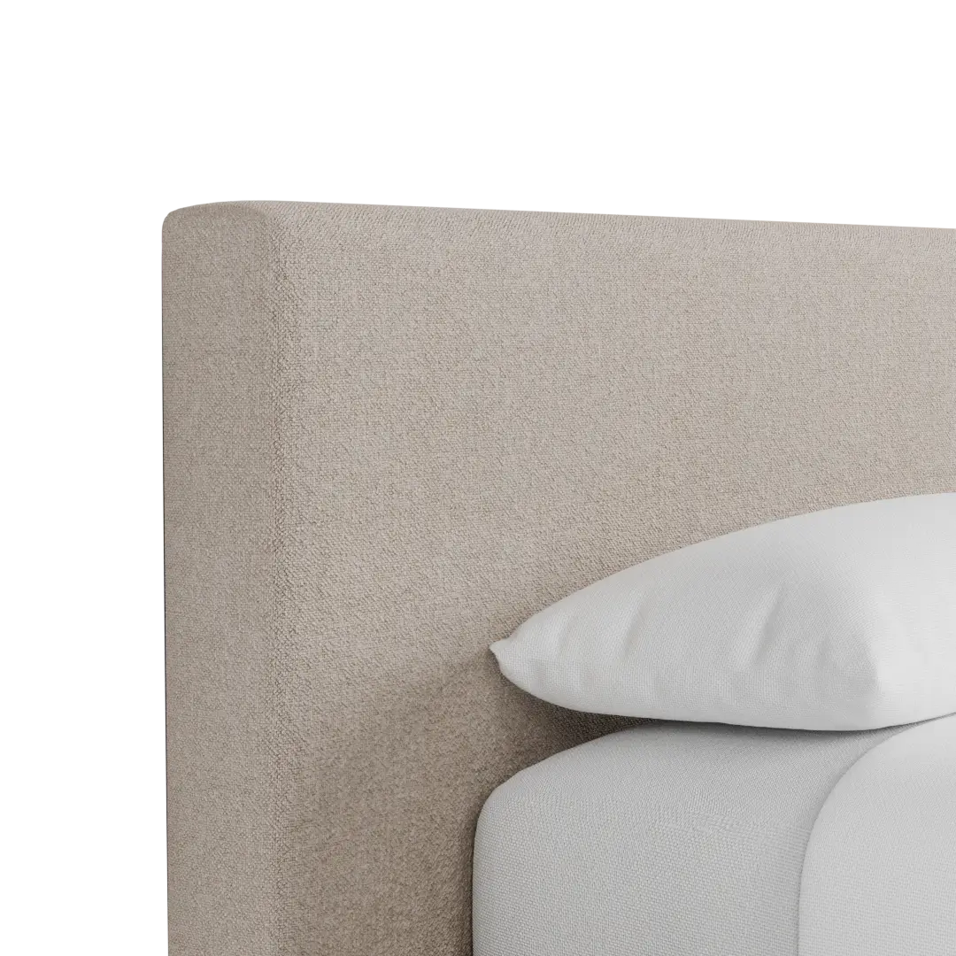 Grayton Elite Taupe 44" Upholstered Platform Bed Grayton Elite Taupe 44" Upholstered Platform Bed