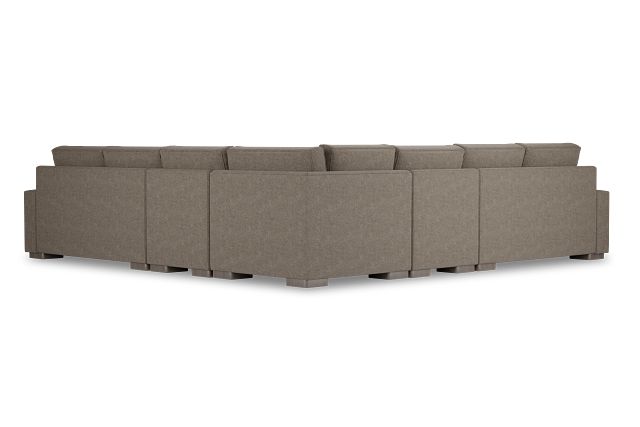 Edgewater Elite Brown Large Two-arm Sectional